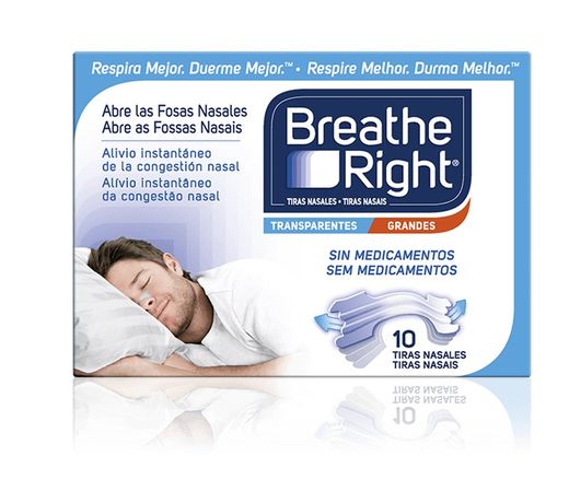Breathe Right Clear Nasal Strips