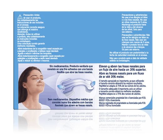 Breathe Right Clear Nasal Strips