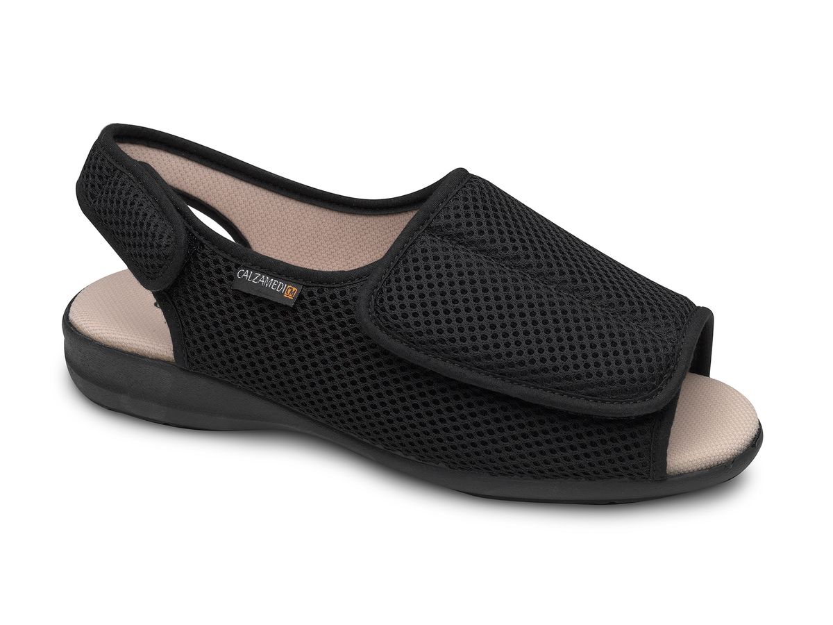 Calazamedi Zapatilla de Rejilla Con Apertura Total 0487 Azul Marino / 35