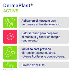 Derma Plast Active Efecto Calor Crema 100 ml