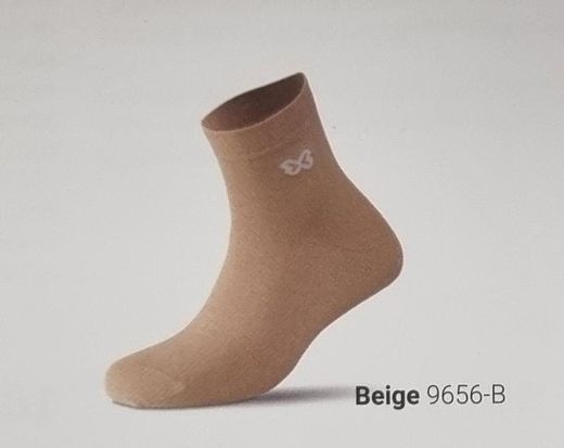 Calzamedi Short Beige Diabetic Socks 9656 1 Pair