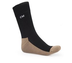 Calzamedi BICOLOR Chaussettes Diabétiques CM Noir et Beige Longues 9625 1 Paire