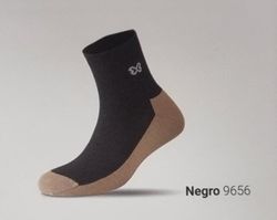 Calzamedi Diabetic Socks Black and Beige Short 9656-C 1 Pair