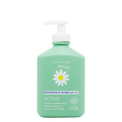 Camomilla Blu Bio ACTIVO limpiador íntimo orgánico pH 3.5 300 ml