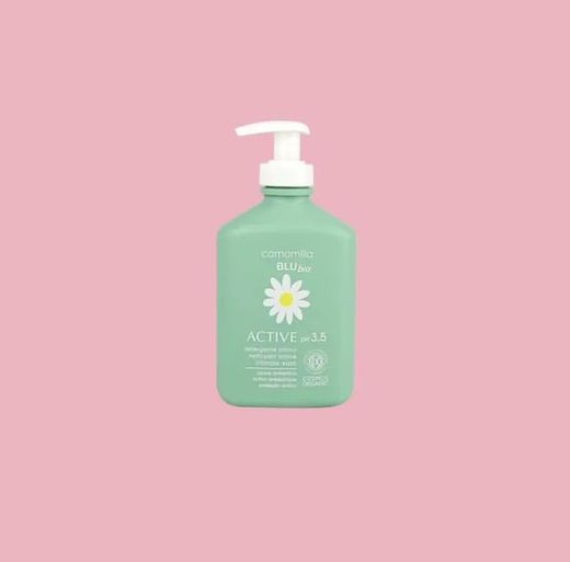 Camomilla Blu Bio ACTIVO limpiador íntimo orgánico pH 3.5 300 ml