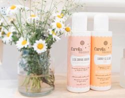 Carelia Pack Essentials Champô, Gel de Banho e Leite Corporal