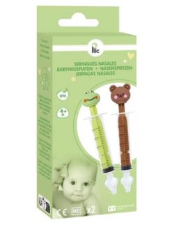 Seringues nasales pour bébé Careyou, 2 unités + 4 mois
