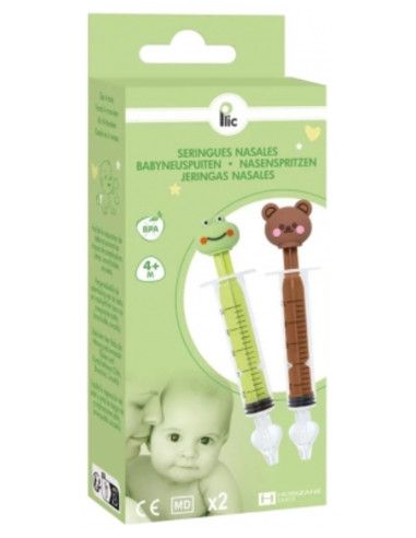 Seringues nasales pour bébé Careyou, 2 unités + 4 mois