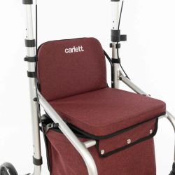 Carlett Lett Go Carro Andador Plegable con Asiento y Bolsa de Compra de 20 Litros