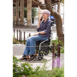 Carlett Lett Go Carro Andador Plegable con Asiento y Bolsa de Compra de 20 Litros