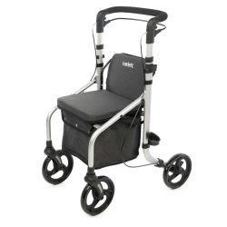 Carlett Lett Go Carro Andador Plegable con Asiento y Bolsa de Compra de 20 Litros