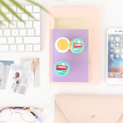 Mr. Wonderful PACK Carmex Moisturizing Lip Balm + Strips 16 units + Metal Box