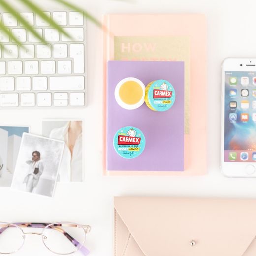 Mr. Wonderful PACK Carmex Moisturizing Lip Balm + Strips 16 units + Metal Box