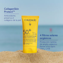 Caudalie Vinosun Protección Solar Crema de Muy Alta Protección SPF50+
