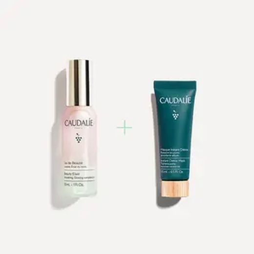 Caudalie Christmas Beauty Water 30 ml + Detoxifying Mask