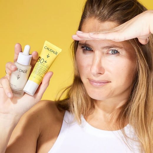 Caudalie Cofre Vinoperfect Sérum Resplandor Antimanchas 30 ml + Vinosun SPF 50+ 30 ml