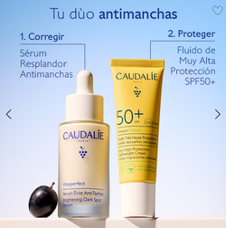 Caudalie Cofre Vinoperfect Sérum Resplandor Antimanchas 30 ml + Vinosun SPF 50+ 30 ml