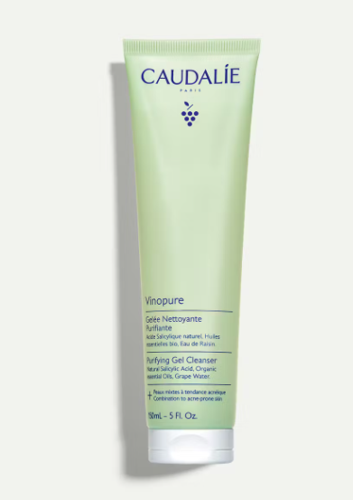 Conjunto Vinopure da Caudalie: Sérum Anti-Imperfeições e Gel de Limpeza Purificante