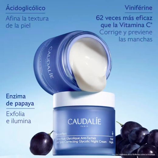 Caudalie Vinoperfect Anti-Stain Glycolic Night Cream Refill 50 ml