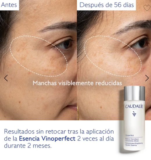 Caudalie Vinoperfect Esencia Glicólica Luminosidad 150 ml