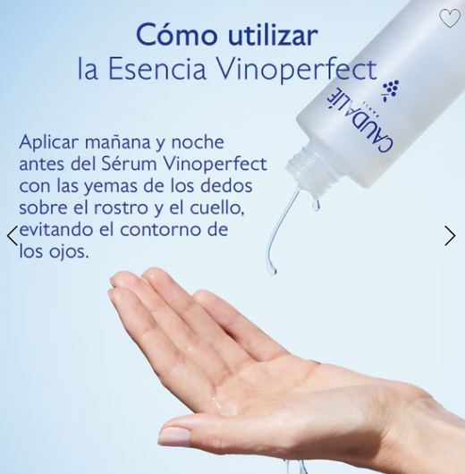 Caudalie Vinoperfect Esencia Glicólica Luminosidad 150 ml