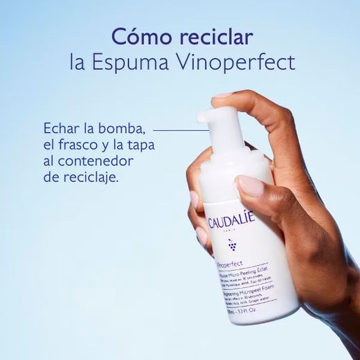 Caudalie Vinoperfect Micropeeling Espuma Luminosidade 50 ml / 100 ml