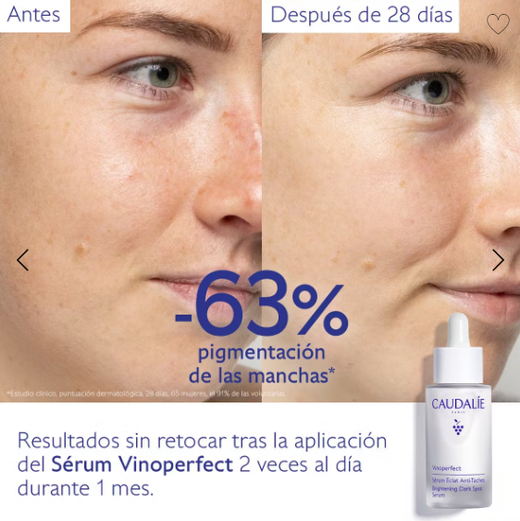 Caudalie Vinoperfect Sérum Resplandor Antimanchas