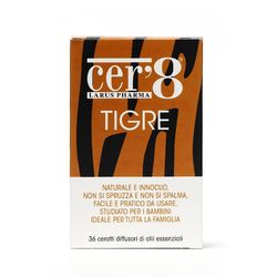 Cer8 TIGRE Adhesivos Difusores de Aceites Esenciales Naturales 24 Unidades