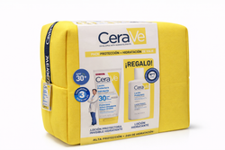 CeraVe Pack Protección Solar SPF30+ + Loción Hidratante Formato Viaje