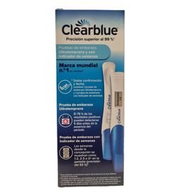 Clearblue Prueba De Embarazo Confirmación y Fecha 2 Pruebas (Digital y Analogica)