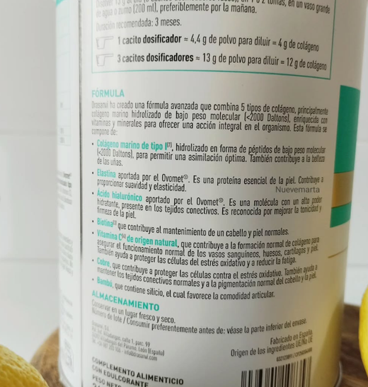 Drasanvi Collmar Multicolágeno 260 g Limón