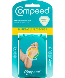 Compeed Durezas Medianas Hidrocoloide 6 U