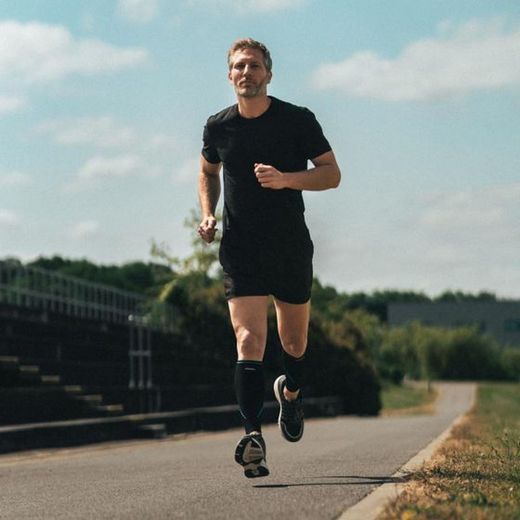 Compex Activ' Calf Sleeves Mangas de Compresion para Pantorrillas 2 Unidades