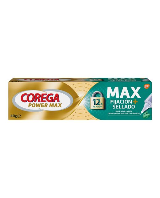 Corega Max Fixation Fixative Cream for Dental Prostheses 40 g