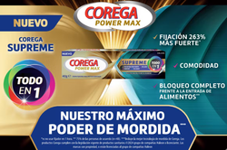 Crème fixatrice pour prothèses dentaires Corega All in 1 40 g