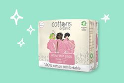 Cotons Bio Ultra Thin Super Pads avec Ailes 100% Coton