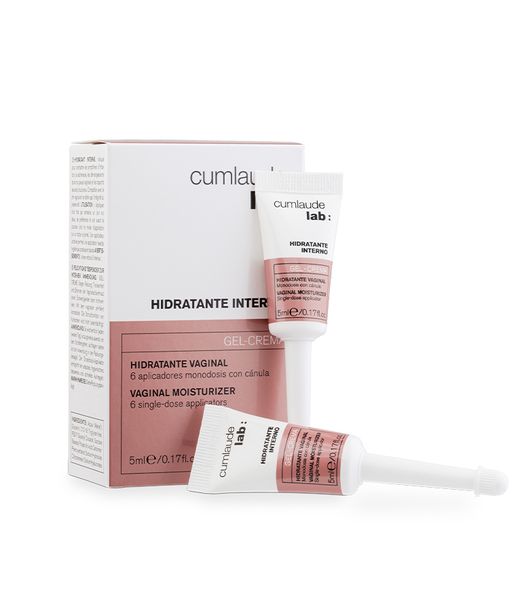 CumLaude Duplo Hidratante Interno Gel-crema vaginal 6 aplicadores monodosis de 5 ml x 2