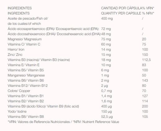 Cumlaude Ginenatal Forte 30 Cápsulas