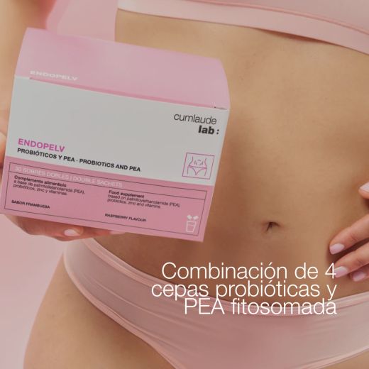 Cumlaude Lab Endopelv 30 Sobres Dobles Sabor Frambuesa