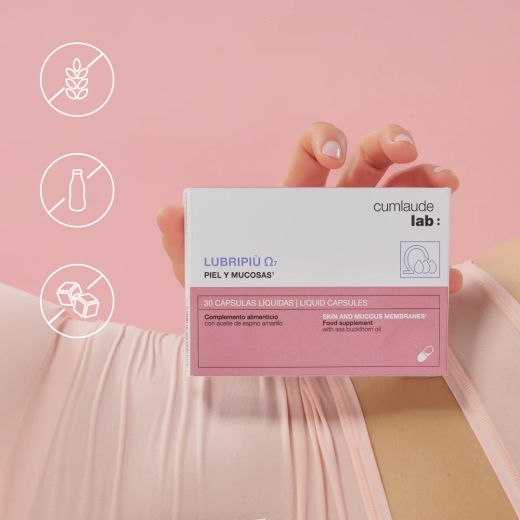 Cumlaude Lab Lubripiù Omega 7 30 Cápsulas