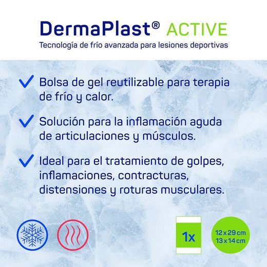 Sac chaud-froid réutilisable DermaPlast ACTIVE