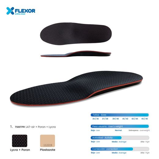 Palmilhas FLEXOR Diabeflex 7500TPR