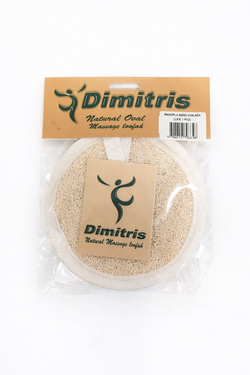 Dimitris Manopla Luffa y Rizo Redonda u Ovalada