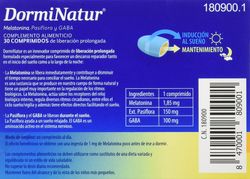Dorminatur Sleep Regulation With Melatonin And Passionflower 30 Tablets