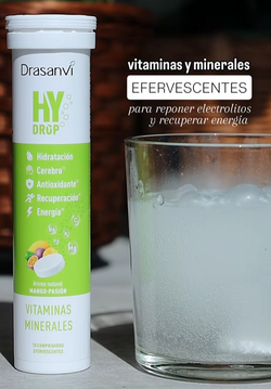 Drasanvi Hydrop Effervescent Electrolytes Mango 18 Effervescent Tablets