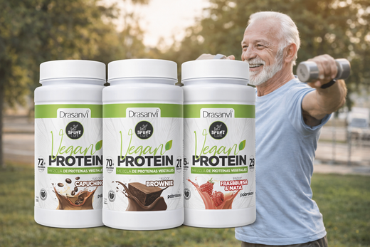 Brownie de Proteína Vegana Drasanvi Sport Live 600 g