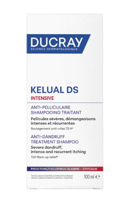 Ducray KELUAL DS INTENSIVE Champú de Tratamiento Anticaspa 100 ml