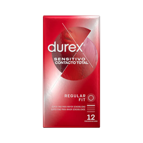 Durex Preservativos Contacto Total Sensitivo 12 Unidades
