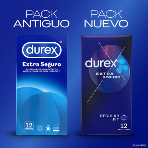 Durex Extra Safe Easy On Preservativos 12 U