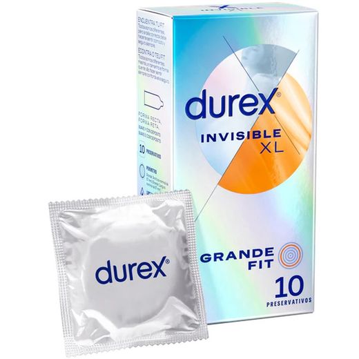 Durex Invisible XL 10 Unidades